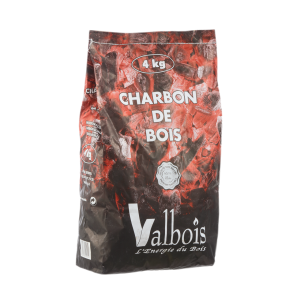 Charbon de Bois "Qualité Premium" : le secret d'une cuisson parfaite - Sac de 4 Kgs