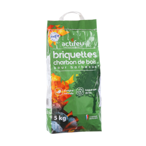Briquettes de barbecue à base de charbon de bois - 5 Kgs