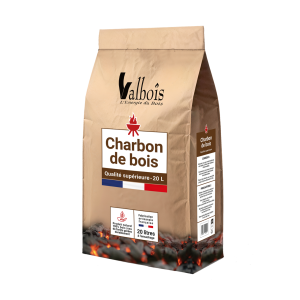 Charbon de Bois "Qualité Supérieure" en sac - 20 L