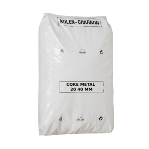 Coke métallurgique calibré 20/40 mm en sac - 20 Kgs