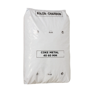 Coke métallurgique calibré 40/60 mm en sac - 20 Kgs